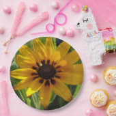 Bloemenfoto aangepaste papieren Borden Bordje (Feest)