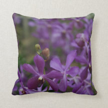 Bloemenfoto: Paarse orchideeën in de tuin
