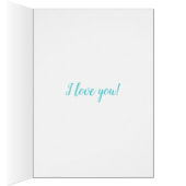  bloemenfoto voor mama verjaardag Kaart (Binnen (Rechts))