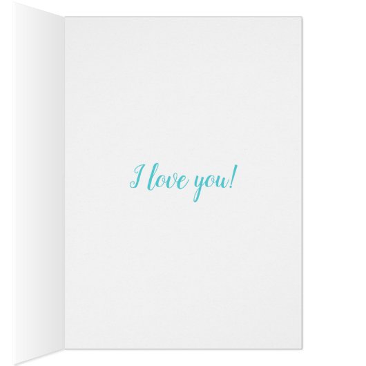  bloemenfoto voor mama verjaardag Kaart (Binnen (Rechts))