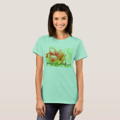 bloemenfoto's 145, word wakker en ruik de bloemen! t-shirt (Voorkant volledig)