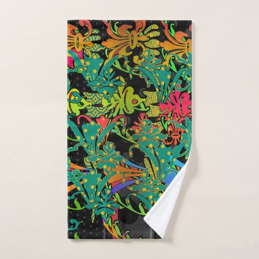 Bloemengala  bad handdoek (Handdoek)