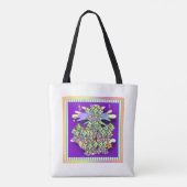 Bloemengalerij personaliseren  tote bag (Achterkant)