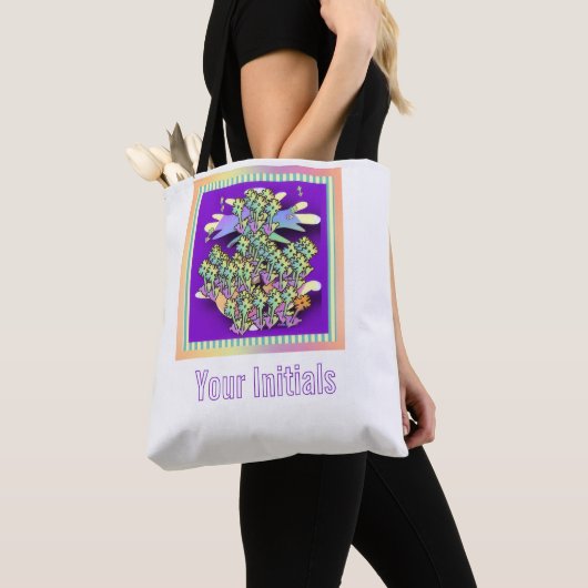 Bloemengalerij personaliseren  tote bag (Dichtbij)