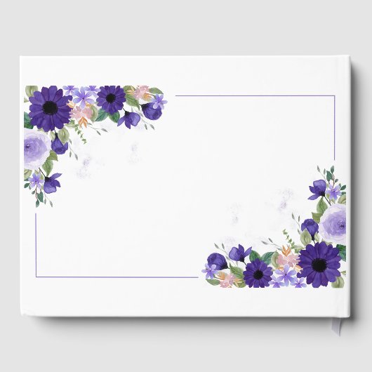 Bloemengastenboek Gastenboek (Achterkant)