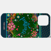 Bloemengeduld Inspirivity Naam Hoesje-Mate Case-Mate iPhone Case (Achterkant (horizontaal))