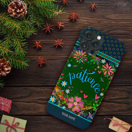  Bloemengeduld Inspirivity Naam Hoesje-Mate Case-Mate iPhone Case