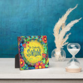  bloemengeel zijn iemands zonneschijn fotoplaat (Insitu)