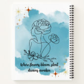 Bloemengefluister Notitieboek (Achterkant)