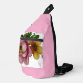 Bloemengeïnspireerd porselein sling bag (Rechterhoek)