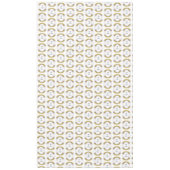 Bloemengele krans huwelijksdecor pasgetrouwden tafelkleed (Voorkant)