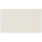 Bloemengele krans huwelijksdecor pasgetrouwden tafelkleed (Voorkant (Horizontaal))