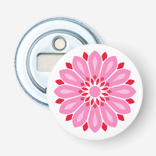 BLOEMENGESCHENK ECHTGENOOT VROUW VRIEND BUTTON FLESOPENER