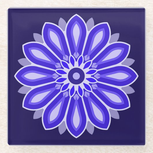 BLOEMENGESCHENK VOOR MAMA DOCHTER ZUSTER VRIEND LE GLAZEN ONDERZETTER (Voorkant)