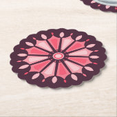 BLOEMENGESCHENK VOOR MAMA DOCHTER ZUSTER VRIEND LE KARTONNEN ONDERZETTERS (Gekanteld)