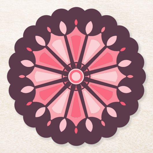 BLOEMENGESCHENK VOOR MAMA DOCHTER ZUSTER VRIEND LE KARTONNEN ONDERZETTERS (Voorkant)