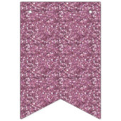 Bloemengewei Roze Party Garland Verjaardagsdecor Vlaggetjes (Tweede vlag)