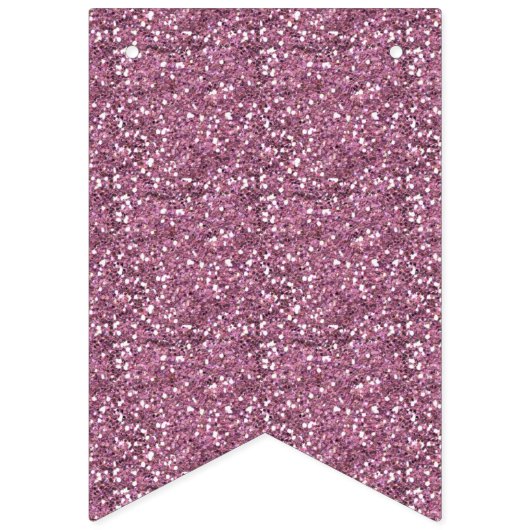 Bloemengewei Roze Party Garland Verjaardagsdecor Vlaggetjes (Tweede vlag)