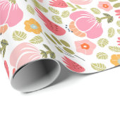 Bloemengiftverpakkingsrol papier (Rol Hoek)