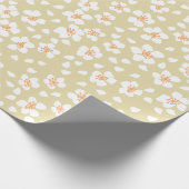 Bloemengiftverpakkingsrol papier (Hoek)
