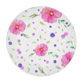 Bloemenglas snijplank – Natuur cadeau voor haar