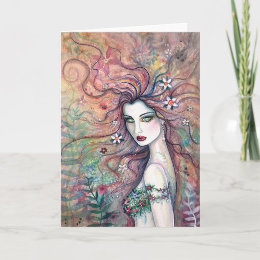 Bloemengodin Kaart van Molly Harrison (Voorkant)
