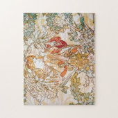 bloemengodin legpuzzel (Verticaal)