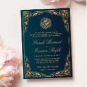 Bloemengoud Lijst Groene islamitische moslim bruil Kaart