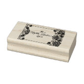 Bloemengrens eigendom stempel (Stempel)