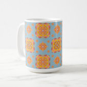 Bloemengrid Koffiemok (Voorkant links)