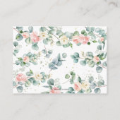 Bloemengroen Baby Olifant Breng een boek in plaats Informatiekaartje (Achterkant)