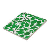bloemengroen tegeltje (Zijkant)