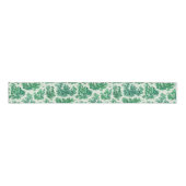 bloemengroene toile jouy grosgrain lint (Voorkant)