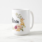 Bloemengroet Monogram Koffiemok (Voorkant rechts)