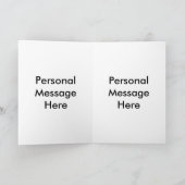 Bloemengroet, standaard witte enveloppen inbegrepe kaart (Binnen)