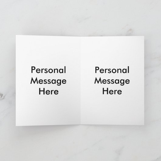 Bloemengroet, standaard witte enveloppen inbegrepe kaart (Binnen)