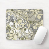 bloemengrunge muismat (Met muis)