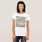 bloemengrunge t-shirt (Voorkant volledig)