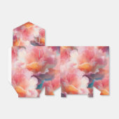 bloemengunstig vak bedankdoosjes (Uitgevouwen)