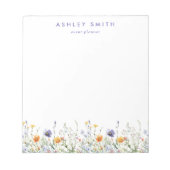 bloemenhandel notitieblok (Voorkant)