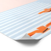 Bloemenharmonie: een levendige vaas poster (Hoek)