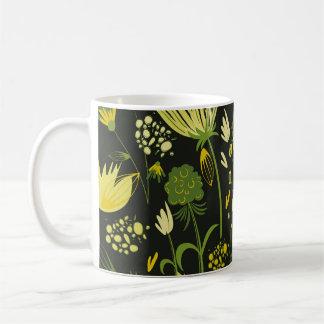 Bloemenharmonie in mooi boeket. koffiemok