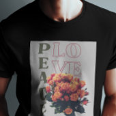 bloemenharmonie Vrede en liefde T-shirt