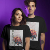  bloemenharmonie Vrede en liefde T-shirt