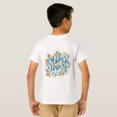 Bloemenhartslag T-shirt (Achterkant volledig)