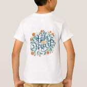 Bloemenhartslag T-shirt (Achterkant)
