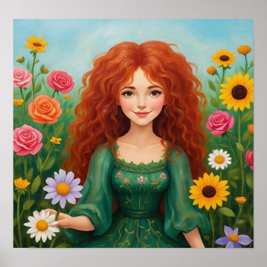 bloemenheks poster (Voorkant)