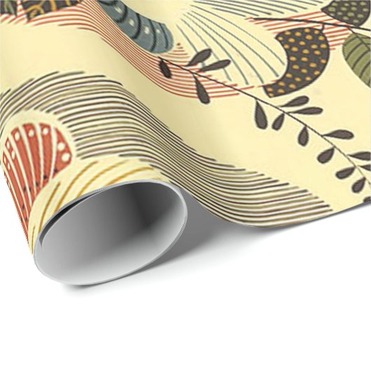 ,  bloemenhelleborespatroon, elegant cadeaupapier (Rol Hoek)