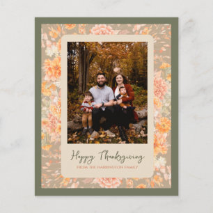 Bloemenherfst Herfst Happy Thanksgiving Photo Holi