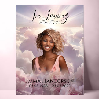 Bloemenherinnering - FLR001 Memorial Welkomstbord Poster